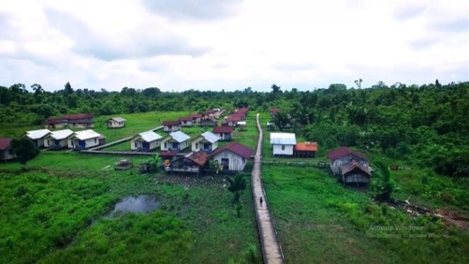 Foto Ilustrasi (Suasana Perkampungan Di Yahukimo)