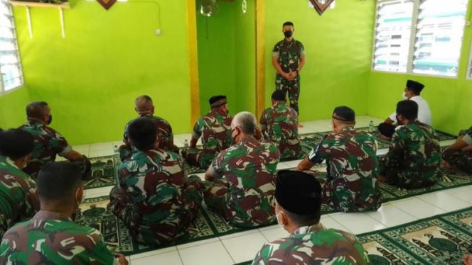 Kodim 1708/BN Gelar Peringatan Isra Mi'raj (**)