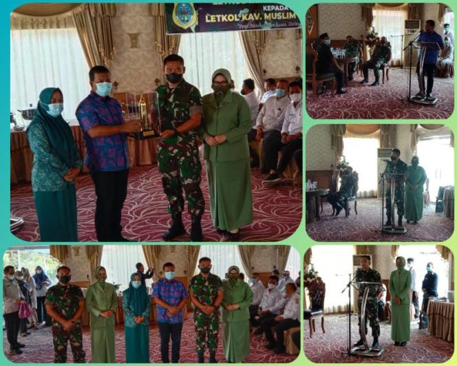 Pemkab Tanjab Timur Gelar Pisah Sambut Dandim 0419/Tanjab (FOTO/DIM TJB/SRIWIJAYADAILY)