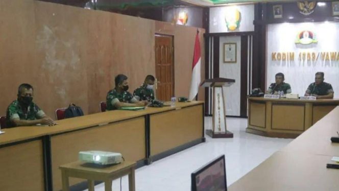 Tim Dalproggar Kodam XVII/Cenderawasih Kunjungi Kodim 1709/Yawa (SRIWIJAYADAILY/PENDAM CENDERAWASIH)