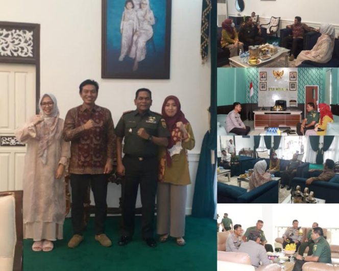 Silaturahmi Dengan Forkopimda Batanghari, Dandim 0415/Jambi Jalin Sinergitas/ Foto : Beni