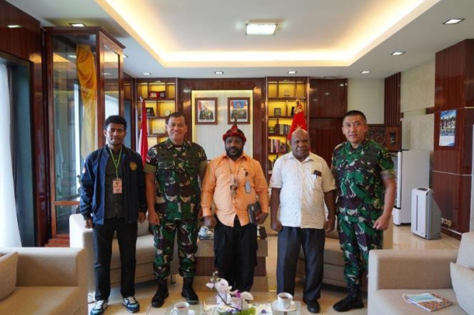 Pangdam XVII/Cenderawasih Terima Audiensi LMA Provinsi Papua/ Foto : Pendam XVII/Cen