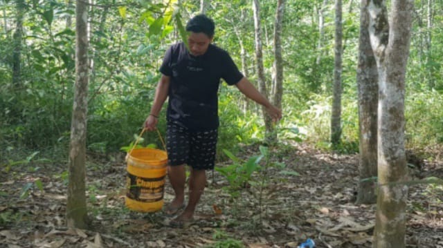 Berharap Air Bersih Dari Sumur Bor Dapat Dialirkan ke Rumah Warga (Foto : Ist)
