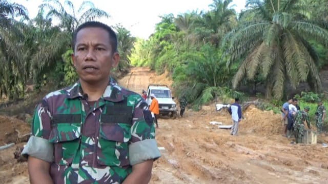 Mayor Beni Minta Satgas TMMD Tetap Jaga Kesehatan (Foto : Ist)