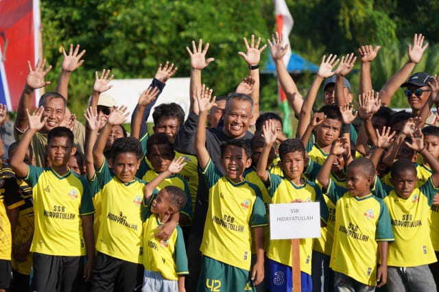 Pangdam XVII/Cenderawasih Buka Liga Topskor U-12 Tahun 2022 (Pendam XVII/Cenderawasih)