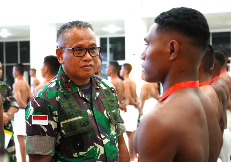 Pangdam XVII/Cenderawasih Pimpin Sidang Pantukhir Tamtama PK TA 2022 (Foto : Ist)