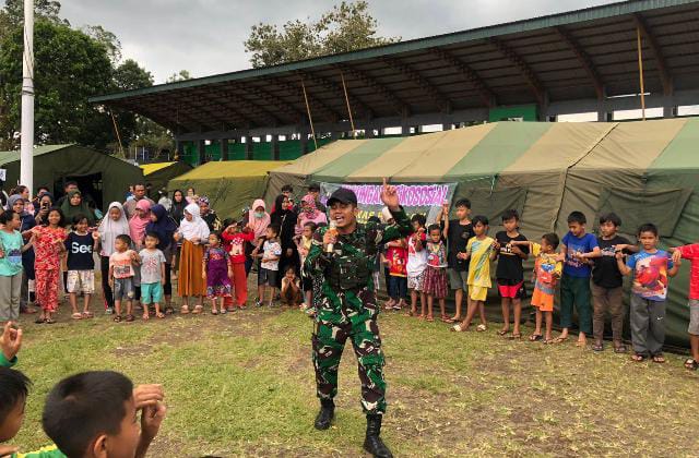 Dukungan Psikososial Dari Dispsiad Bagi Korban Gempa Cianjur