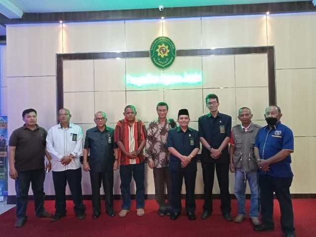 Pererat Silaturahmi, Pengurus PWI Provinsi Jambi Audiensi ke Pengadilan Agama (FOTO : IST) 