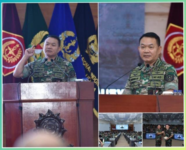 Kasad Tegaskan TNI AD Harus Jadi Solusi Hadapi Ancaman Banglingstra/ FOTO : DISPENAD