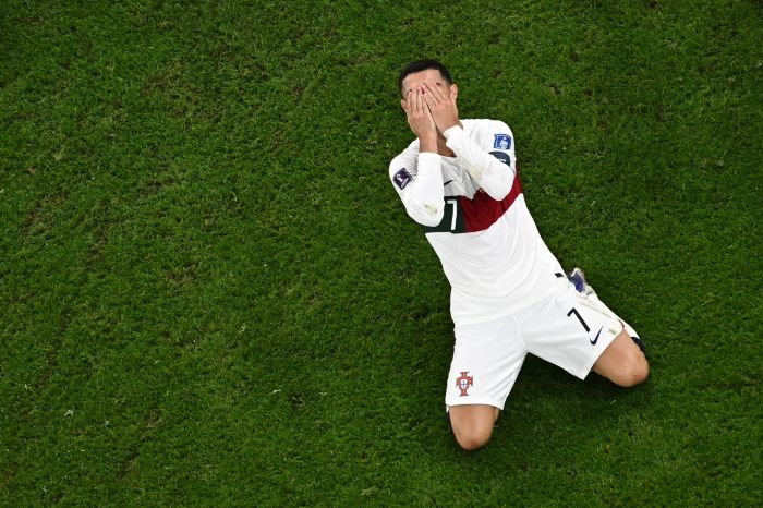 Cristiano Ronaldo/AFP/MANAN VATSYAYANA 