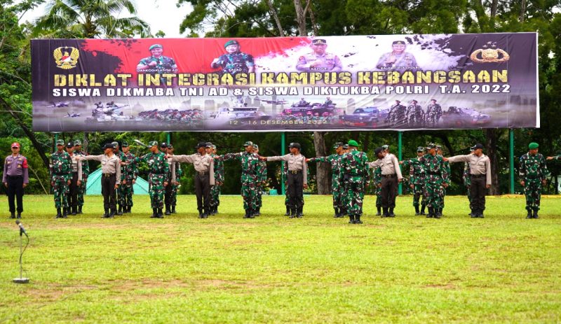 Kodam XVII/Cenderawasih Bersama Polda Papua Laksanakan Kolaborasi Integrasi Pendidikan Dan Latihan/ FOTO : PENDAM XVII CENDERAWASIH