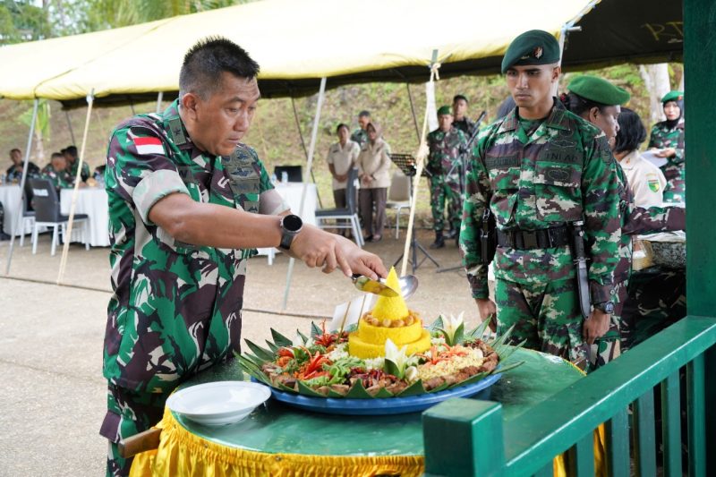 Kasdam XVII/Cenderawasih Pimpin Upacara HUT Ke-74 Korps Infanteri TNI AD