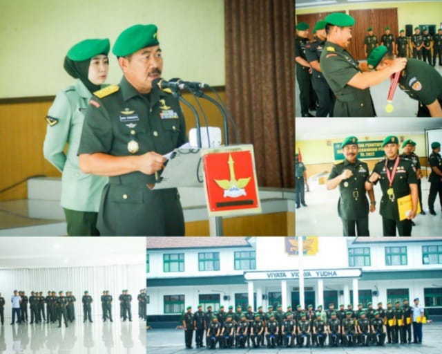 Tutup Diklapa II, Kapuspalad : Manfaatkan Bekal Ilmu Untuk Kemajuan Satuan/ FOTO : DISPENAD