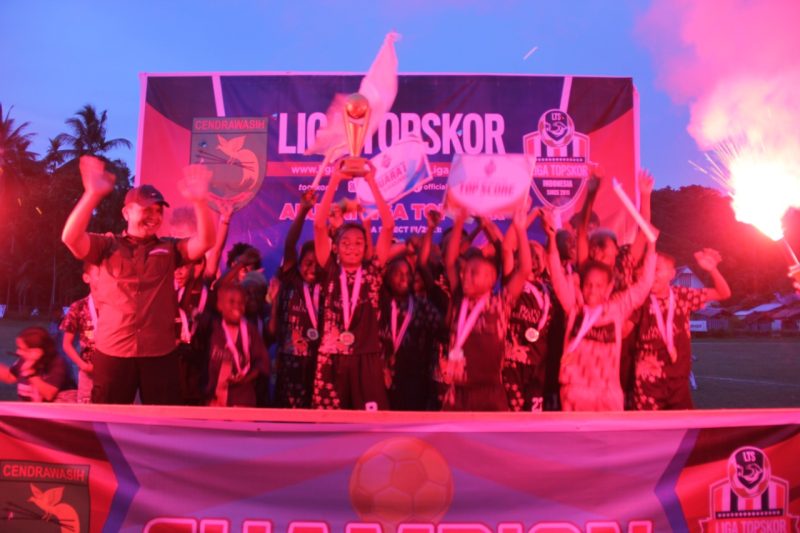 Pangdam XVII/Cenderawasih Menutup Liga Topskor Papua U-12 Tahun 2022
