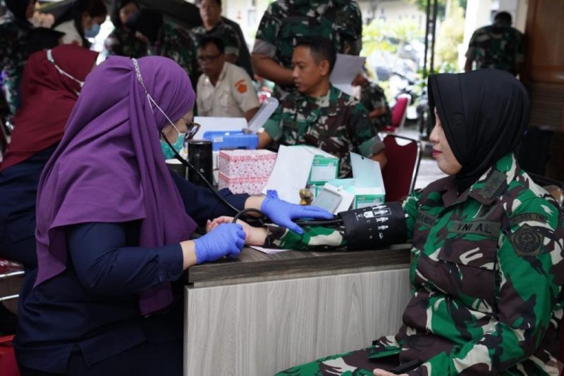 Dalam Rangka HUT Ke-1, Pusat Psikologi TNI Gelar Donor Darah