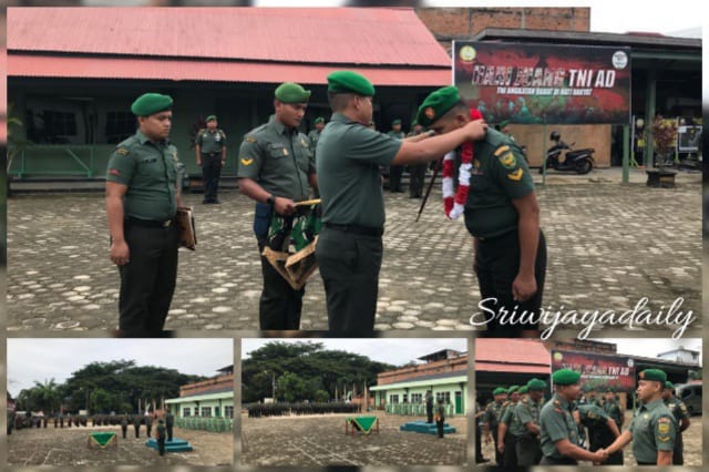 Kodim 0416/Bute mengelar acara laporan Korps tradisi masuk dan Keluar satuan