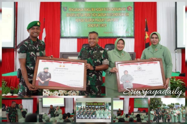 Ini Pesan Pangdam XVII/Cenderawasih Saat Mengunjungi Denzipur 10/KYD