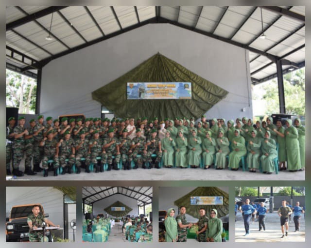 Kunjungi Denpal II/2 Jambi, Ini Pesan Kapaldam II/Sriwijaya