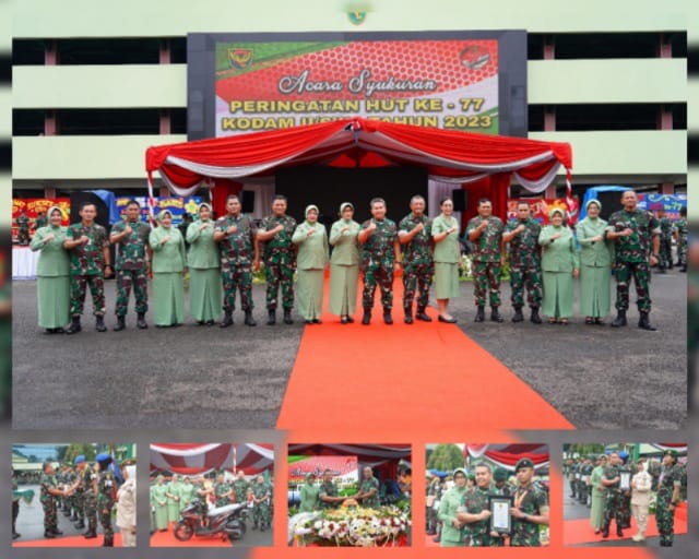 Puncak Peringatan HUT Ke-77, Kodam II/Sriwijaya Gelar Acara Syukuran