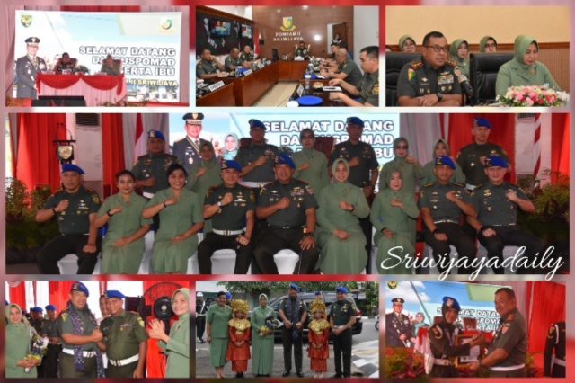 Danpuspomad Beri Arahan ke Prajurit, PNS dan Persit Jajaran Pomdam II/Sriwijaya