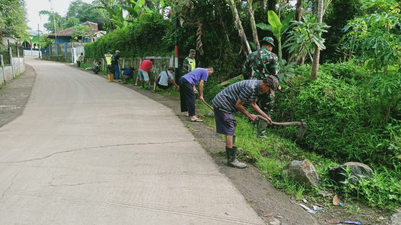 Satgas Citarum Harum Sektor 4 Lestarikan Budaya Gotong Royong/ FOTO : Istimewa