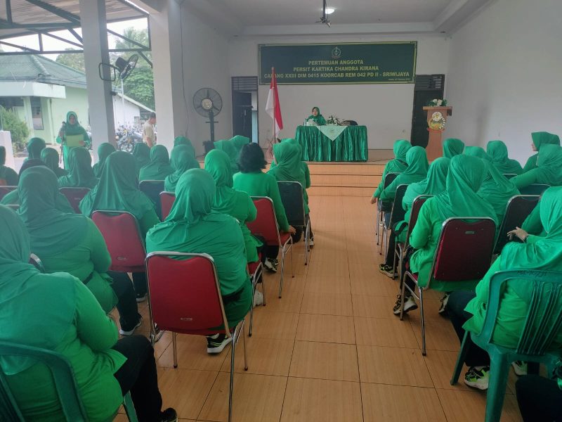 Bangun Kebersamaan, Persit Kodim 0415/Jambi Jalin Silaturhami Antar Anggotanya/ FOTO : dok. Istimewa