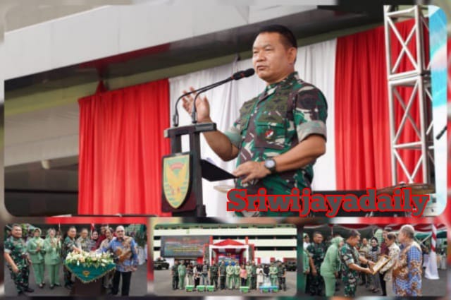 Kasad Resmikan Nama Lima Gedung Baru di Jajaran Kodam II/Sriwijaya/ DISPENAD