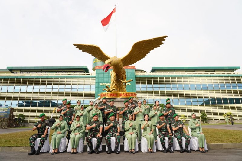 Nama Gedung Dilingkungan Kodam II/Sriwijaya Diresmikan Kasad/ PENDAM II/SWJ