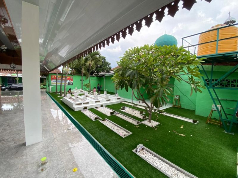 Revitalisasi Makam Auliya Sono Terus Berjalan dengan Progres Positif/ FOTO : DISPENAD