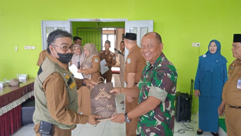 Jaga Sinergitas dan Kebersamaan Danramil Hadiri Sertijab Lurah di Kecamatan Pelayangan/ FOTO : Dok. siterdim0415jambi