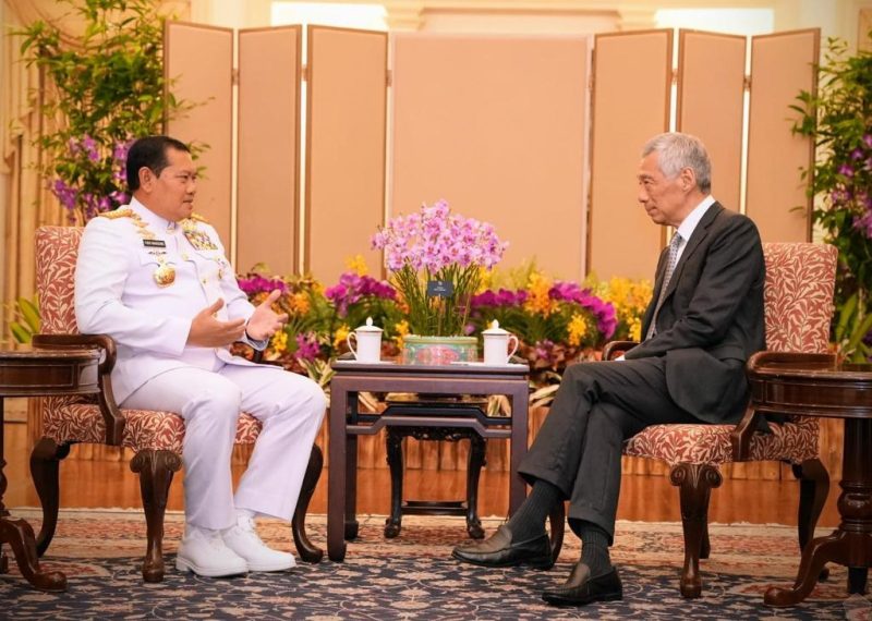 Panglima TNI Kunjungan Kerja Ke Singapura (Foto. Puspen TNI)