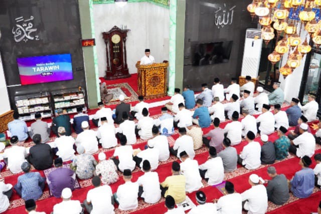 Pangdam II/Sriwijaya Gelar Pengajian Ramadhan Bersama Forkopimda Dan Tokoh Masyarakat (Dok/Pendan II/Swj)