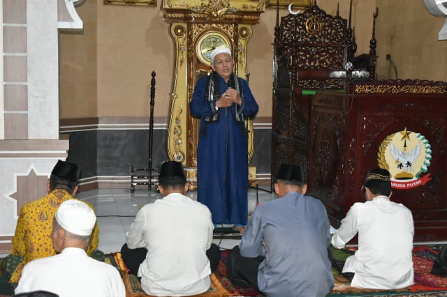 Keluarga Besar Korem 042/Gapu Gelar Peringatan Nuzulul Qur’an 1444 H (Dok/Penremgapu)