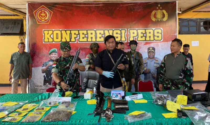 Kuasai Markas KKB di Nduga, Aparat Gabungan Temukan Senjata Api dan Ratusan Amunisi (Dok/Ist)