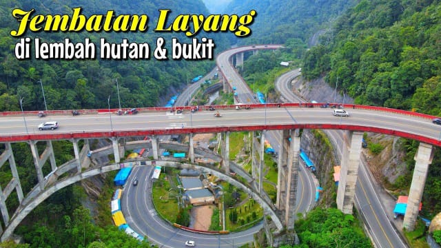 Jembatan Layang Kelok 9 (FOTO/IST)