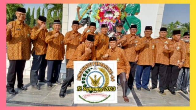 Anggota DPC Pepabri Kota Jambi turut menyambut HUT Ke -64 Pepabri Tahun 2023 (Red) 