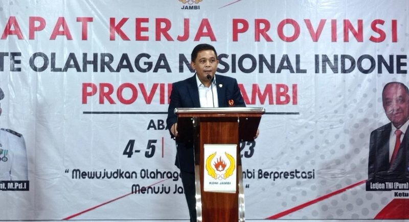 Ketua KONI Provinsi Jambi Budi Setiawan/ Red
