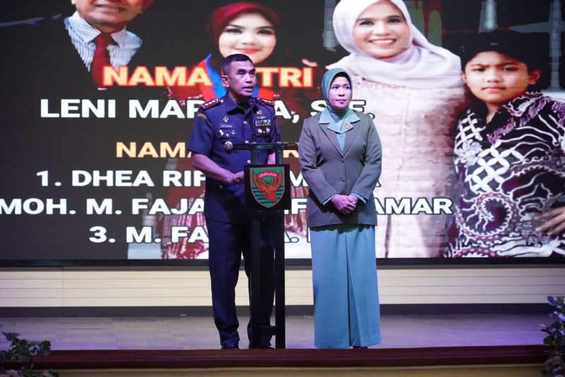 Kolonel Inf Rachmad dan isteri/swjdaily