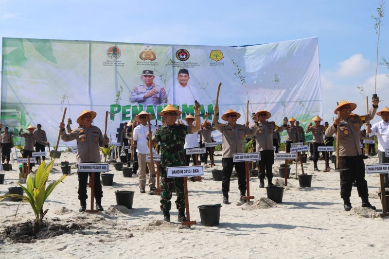 Dandim 0413/Bangka Ajak Masyarakat Peduli Lingkungan/swjdaily