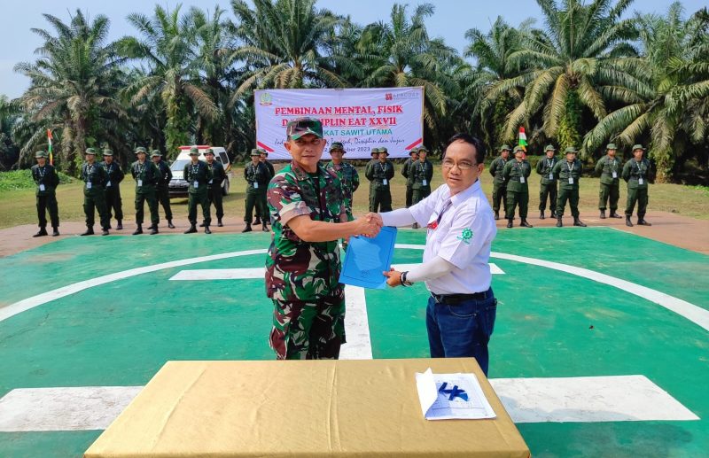 Bentuk Karakter Tangguh dan Disiplin, Kodim 0415/Jambi Gelar Pembinaan Mental, Fisik dan Disiplin Karyawan PT. BSU/swjdaily