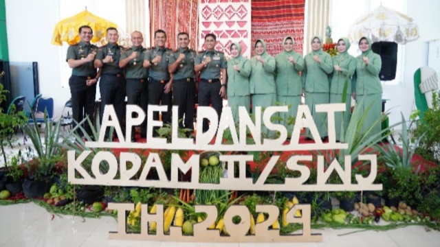 Danrem Gapu Brigjen TNI Rachmad Ikuti Apel Dansat Tersebar 2024 Di Lampung/Red