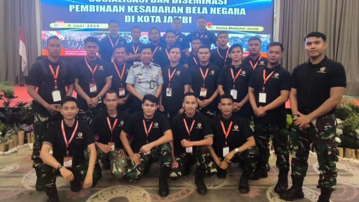 21 Anggota Komcad Wilayah Kodim 0415/Jambi Ikuti Sosialisasi Pembinaan Kesadaran Bela Negara/BN