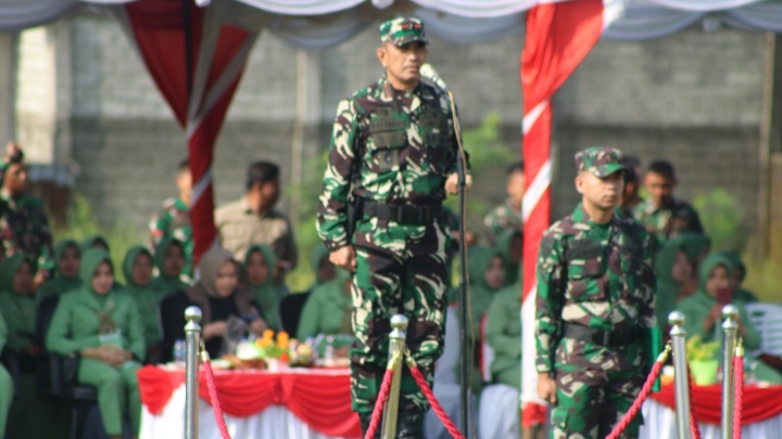 Danrem 042/Gapu Brigjen TNI Rachmad Tutup TMMD ke-120 di Kerinci/penrem042