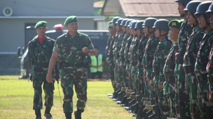 Pendidikan Kejuruan Bintara Infanteri Resmi Dibuka oleh Dandodiklatpur Di Baturaja/red
