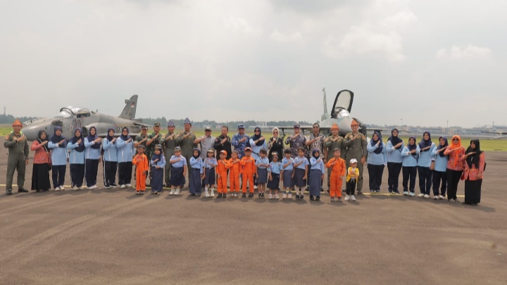 Kasdim Palembang Hadiri Open Base Pelaksanaan Latihan Matra Udara II Kopsud I “Jalak Sakti” Tahun 2024/**