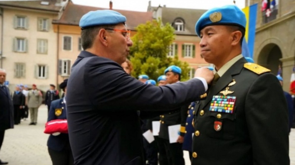 Perwira TNI-Polri Harumkan Nama Indonesia di United Nations Office at Geneva/Puspen TNI