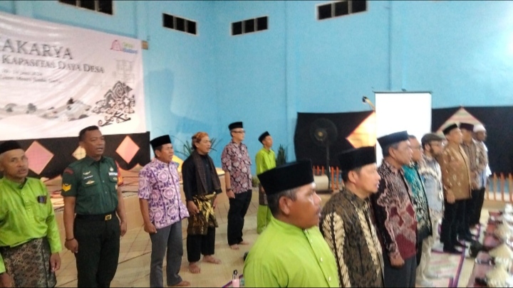 Babinsa Koramil Sengeti Dukung Kegiatan Lokakarya Se-Sumatera di Desa Binaan (sgt) 