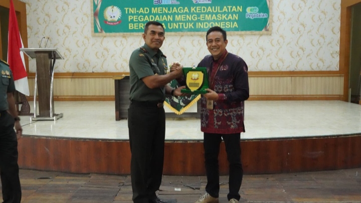 Korem 042Gapu Gandeng PT Pegadaian Cabang Jambi Sosialisasikan Tentang Layanan dan Produk Unggulan/penremgapu