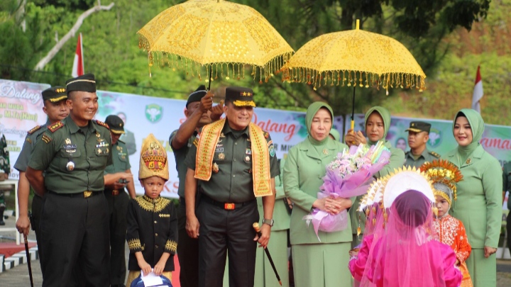 Pangdam IM Kagumi Kekompakan Prajurit dan Persit Kodim Abdya/**
