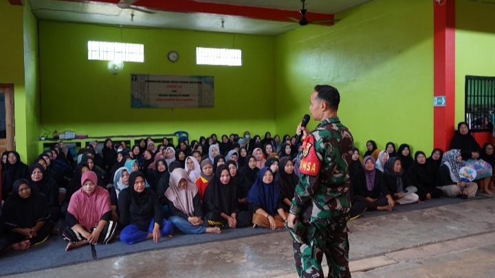 Babinsa Ikut Dalam Kegiatan Sidak di Lapas Perempuan Kelas IIB Muaro Jambi (sgt) 